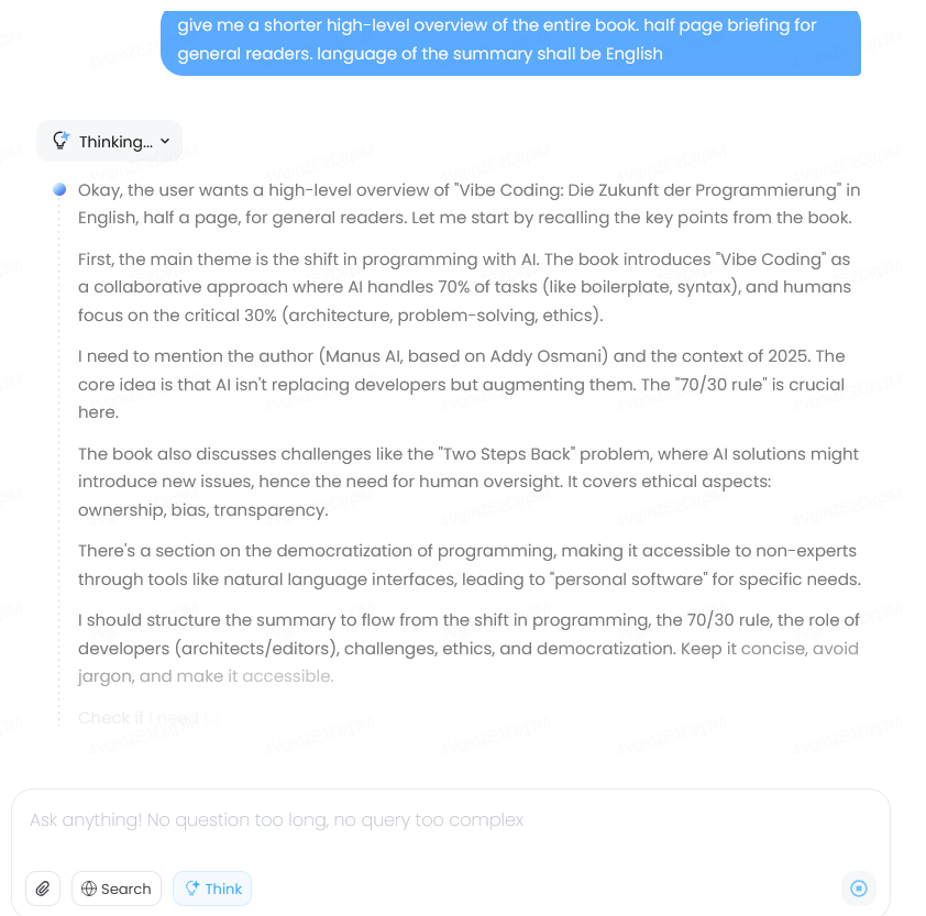 Minimax informiert über den aktuellen Fortschritt